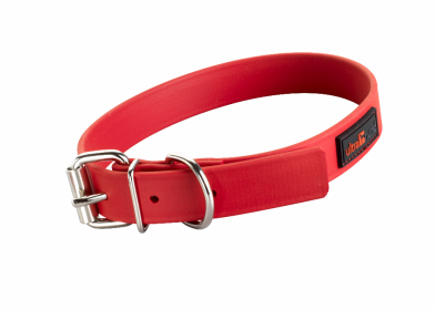 Play Regular Collar (Color: Red, size: 18"x1")